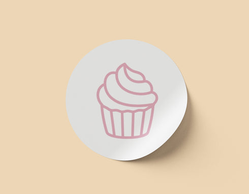 Bakery 1 - Etiquetas redondas - 100 pz