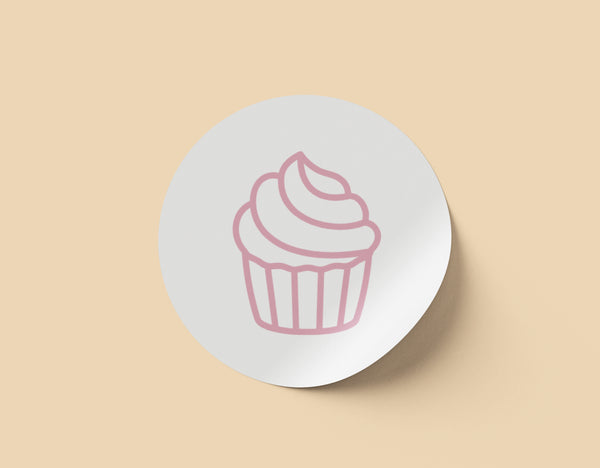 Bakery 1 - Etiquetas redondas - 100 pz