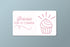 Bakery 1 - Thank-you cards 9x5 - 100 pz