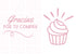 Bakery 1 - Thank-you cards 14x10 - 50 pz