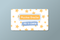Estrellas 1 - Thank-you cards 9x5 - 100 pz
