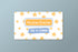 Estrellas 1 - Thank-you cards 9x5 - 100 pz