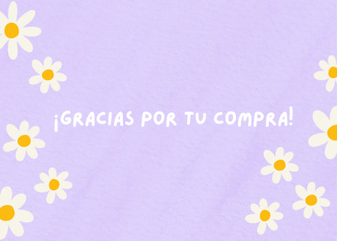 Flores 2 - Thank-you cards 14x10 - 50 pz