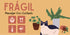 Mascotas 1 - Etiqueta "Frágil" 100 pz