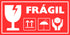 Etiqueta "Frágil" 100 pz