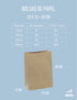 Bolsa kraft - 23 x 13 + 28 cm - Personalizable