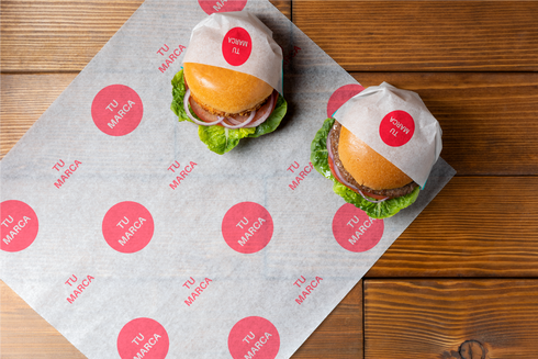 Papel grado alimenticio (1000 hojas) - Personalizado