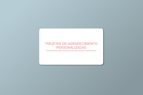 Personalizado - Thank-you cards - 100 pz