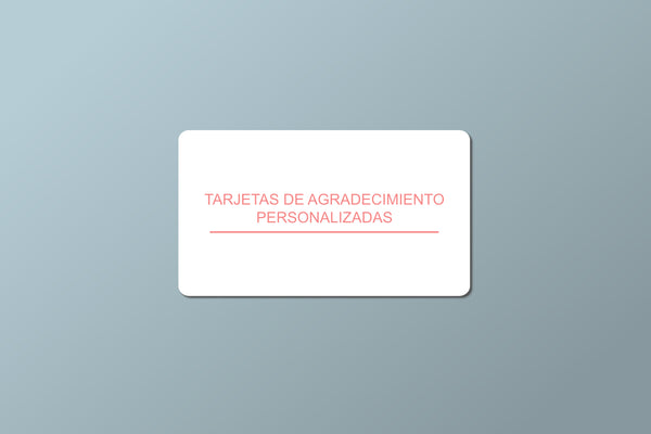 Personalizado - Thank-you cards - 100 pz